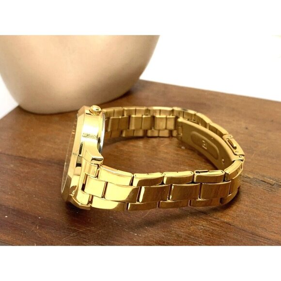 Timex Women's Watch TW2V36000 Quartz Gold Stainless Steel 32mm - Picture 8 of 13